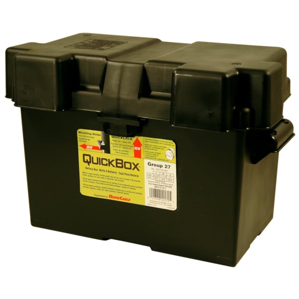 Quickcable Battery Box, Group 27, PK10 120172360010 Zoro